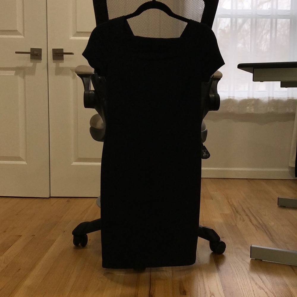 Medium Length Black Dress